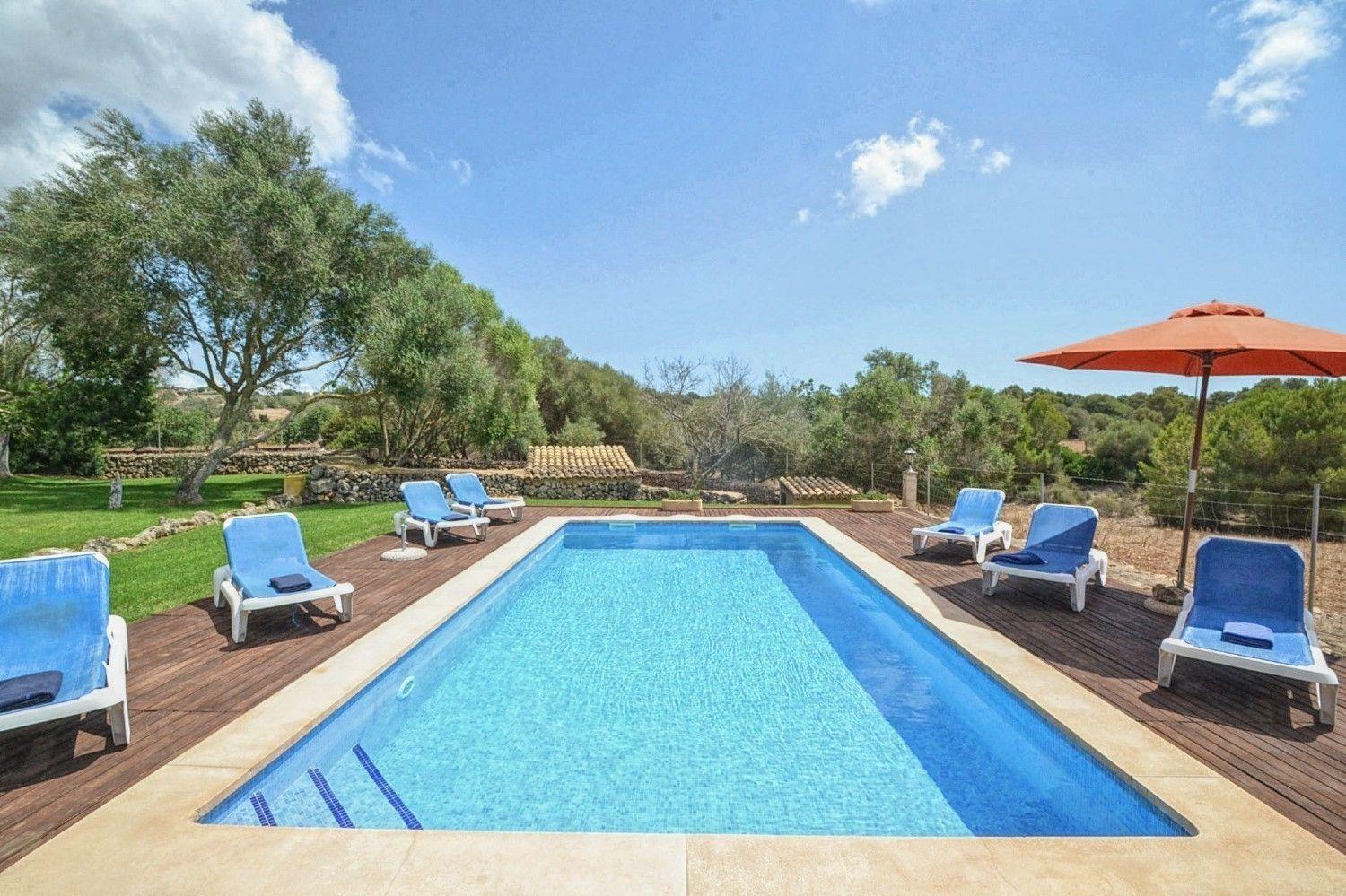 Gemuetlich Eingerichtetes Mit Pool In Der Naehe Von Porto Cristo *
